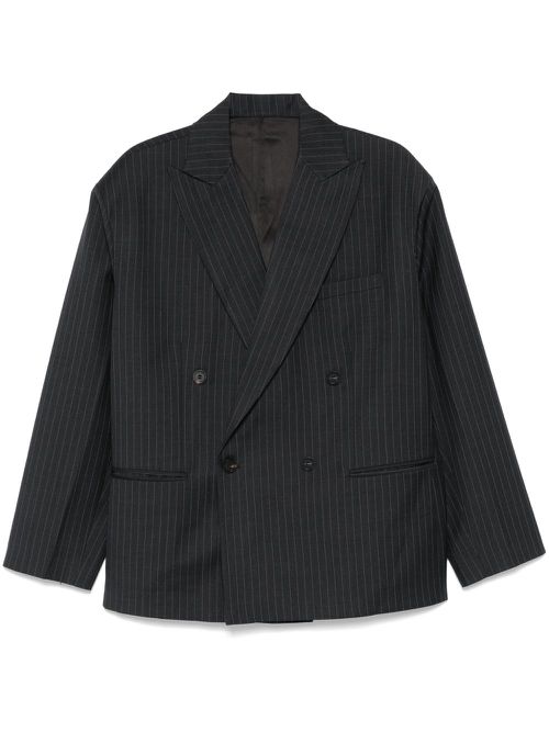 Pinstripe blazer - Grey