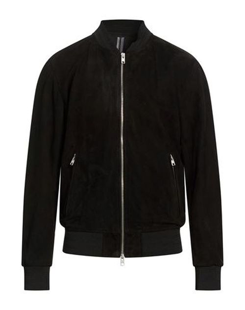 Man Jacket Black Size 46 Leather