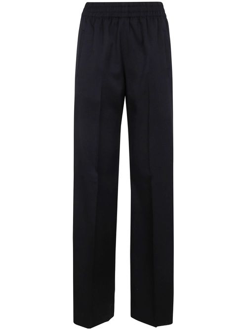 Straight-leg trousers - Black
