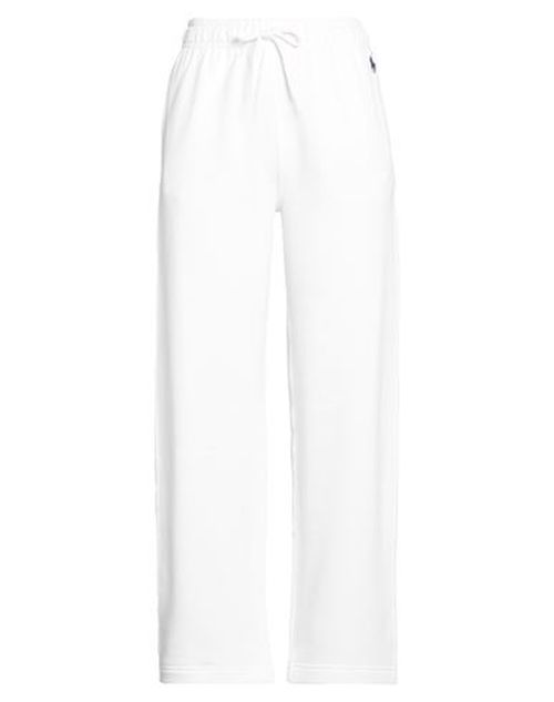 Woman Pants White Size XS Cotton, Polyester