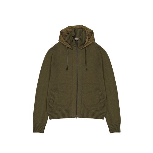 Cashmere Hoodie — Green