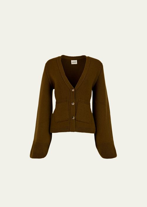 Scarlet Cashmere Cropped Cardigan