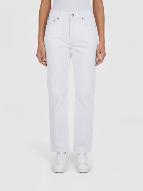 Jeans Woman color White