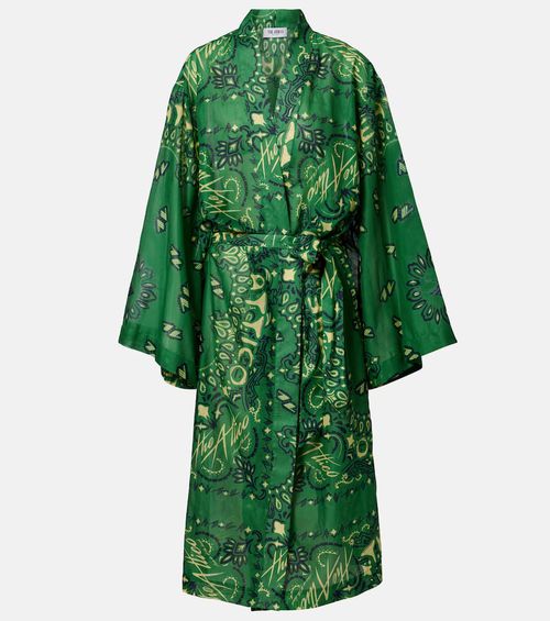 Bandana cotton muslin kaftan