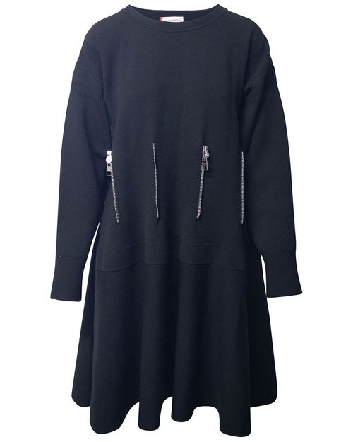 Pintuck Zip Dress, Size Int, M (Authentic Pre-Loved)