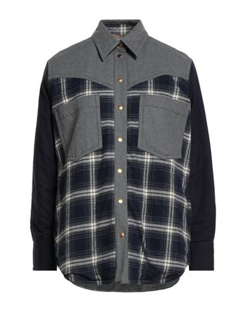 Woman Shirt Midnight blue Size S Cotton