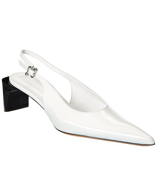 Attila Leather Slingback Pump