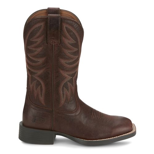 Demeter Wide Square Toe Cowboy Boots