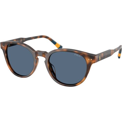 Polo Ralph Lauren Man Polo Ralph Lauren PH4241U 608980 Sunglasses Acetate Red Blue Round Norma