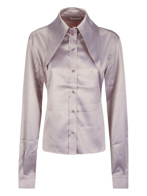 16Arlington satin shirt - Pink