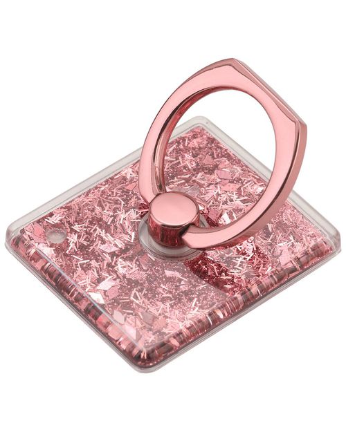 Glitter Rose Ring Holder Kick-Stand