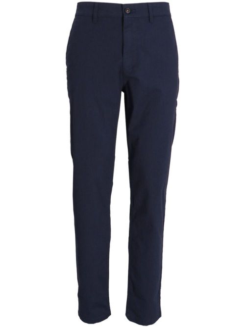Tapered-leg chino trousers - Black