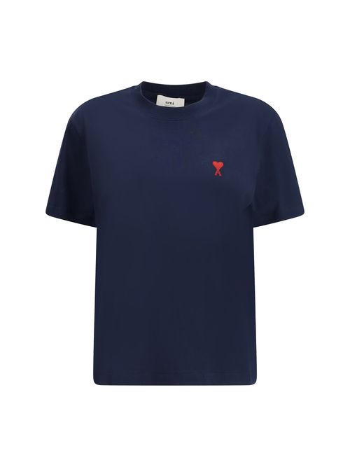 Logo-Embroidered T-Shirt — Navy