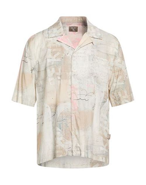 Man Shirt Light grey Size M Cotton