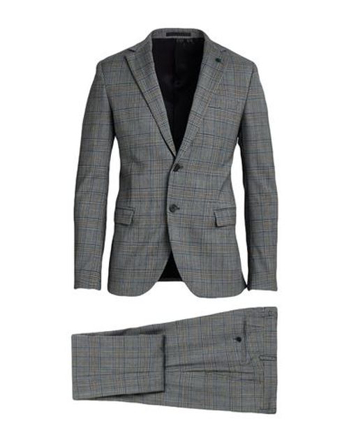 Man Suit Blue Size 42 Wool, Elastane