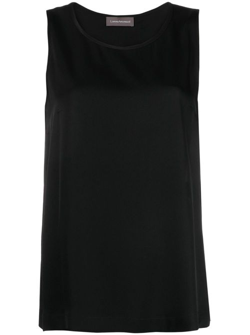 Sleeveless tank top - Black