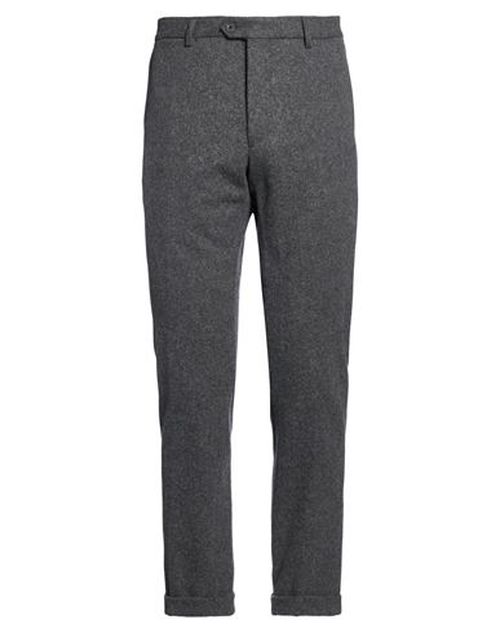 Man Pants Charcoal Size 40 Cotton, Elastane