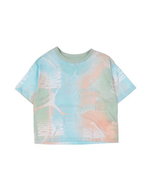 Essentials New Wave Aop Ss Tee Kid Girl T-shirt Sage green
