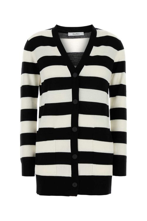 Embroidered Wool Fiemme Cardigan