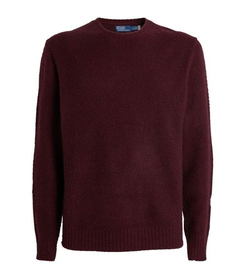 Wool-Cashmere Crew-Neck Sweater