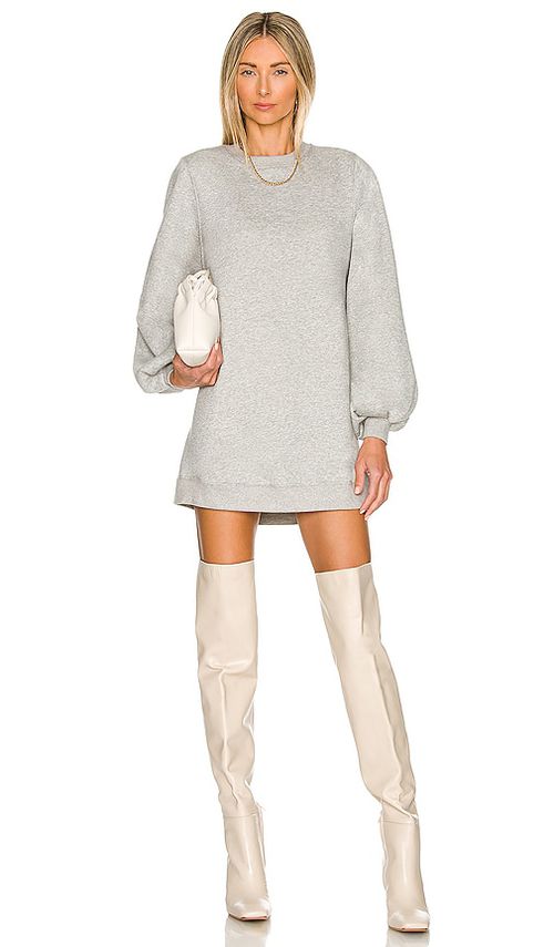 Lovers and Friends Jessa Sweatshirt Dress in Grey.  XS. Also in