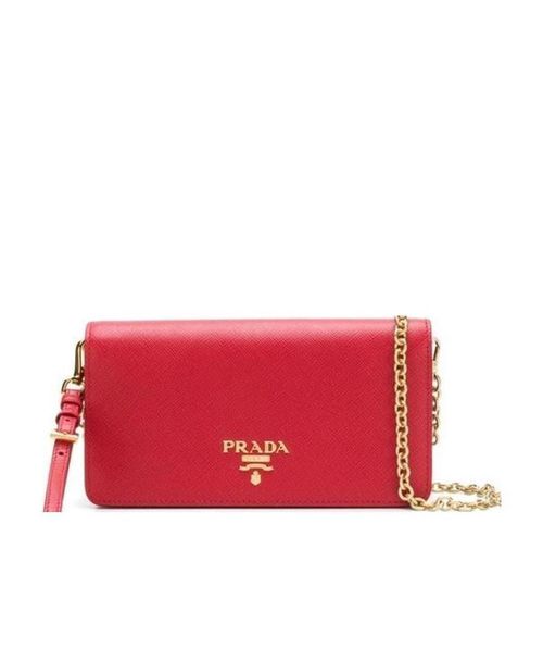 Saffiano leather mini-bag