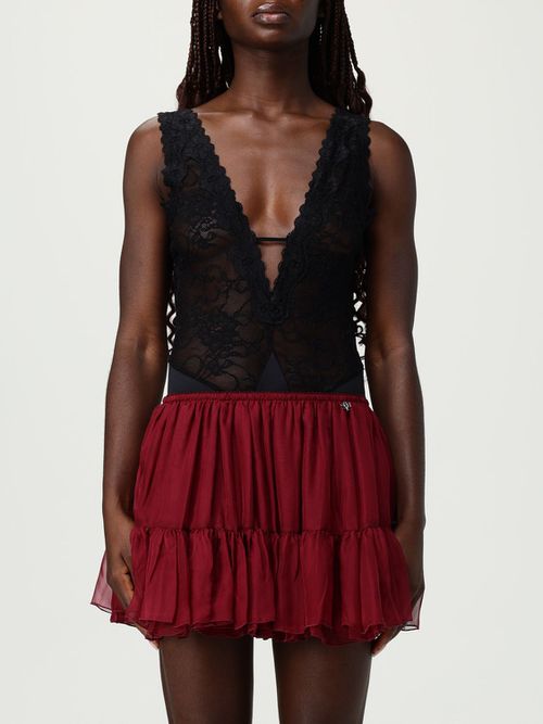 Bodysuit Woman color Black