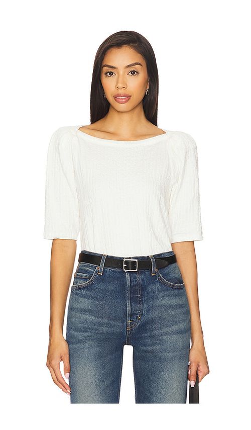 Nation Los Angeles HEMD DEANA in White. Größe XS. Also in L, M, S, XL/1X