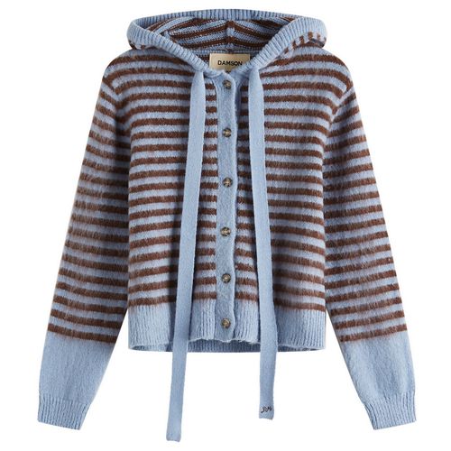 Women's Ruthie Bonnet Hooded Cardigan in Blue