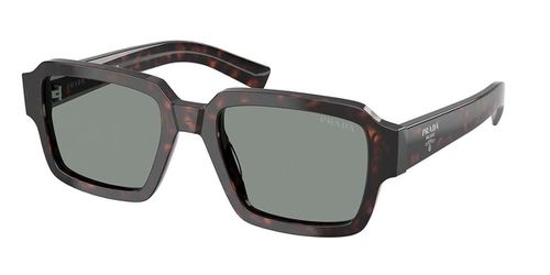 Prada PR 02ZS 17N20N Men's Sunglasses Tortoiseshe