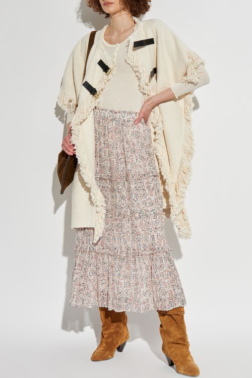 Poncho `Greya`, Women's, Cream