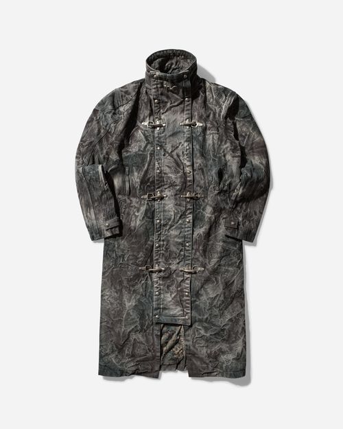 Men s Bio Soldier Denim Trench Coat Camo