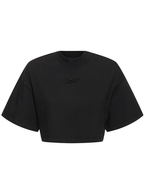 Washed Cropped T-shirt