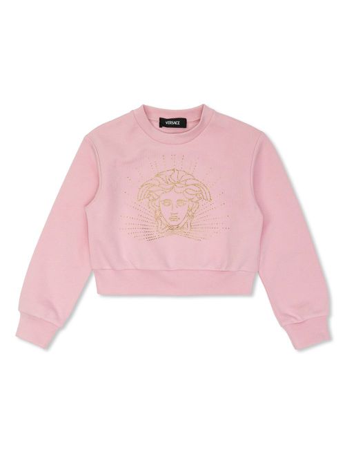 Logo-embellished sweatshirt - Pink