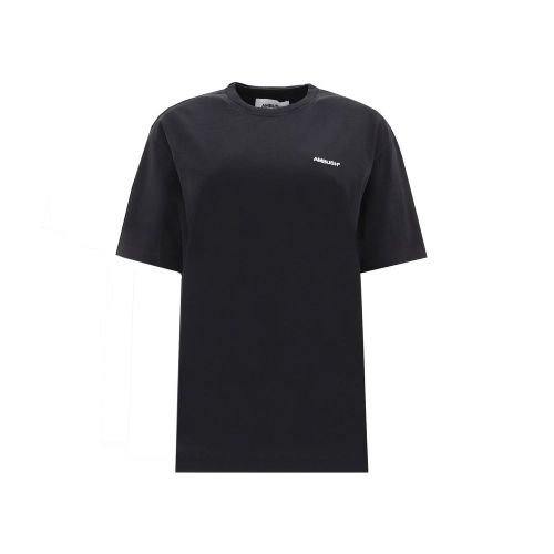 Logo-Embroidered Cotton T-Shirt — Black