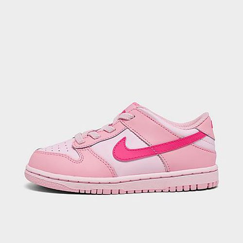 Kids Toddler Dunk Low Casual Shoes in Medium Soft Pink/Pink Foam/Hyper Pink