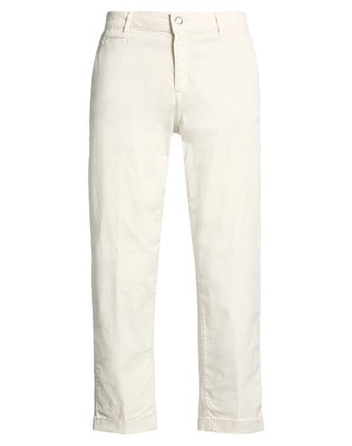 Man Pants Cream Size 32 Cotton, Lyocell, Elastane