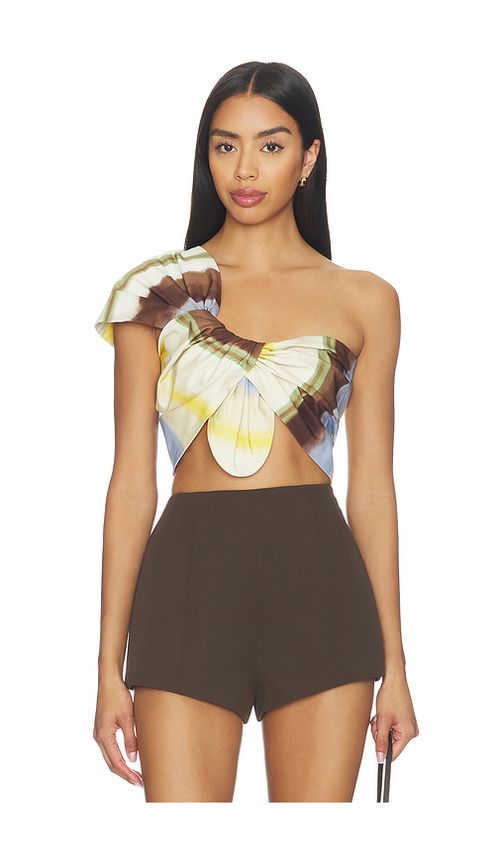 JBQ Sol Top in Brown,Blue. - XS also in S, M