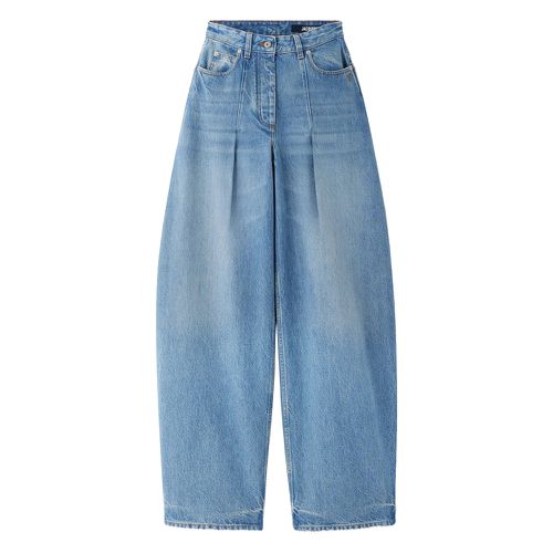 Denim Wide-Leg Jeans