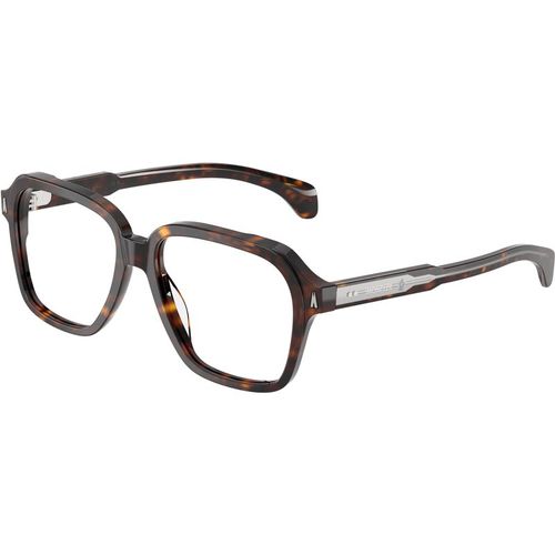 Moncler Unisex Moncler ME2010 3002 Monturas ópticas Acetato Tortuga Transparente Cuadrada Norma