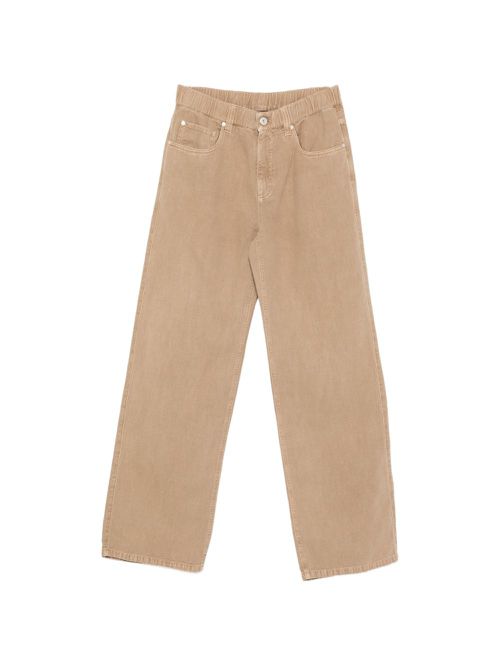 Cotton And Linen Blend Trousers