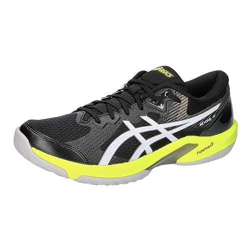 ASICS Men's Sneaker, White Yellow, 12.5