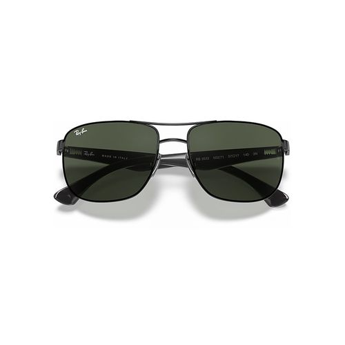 Ray-Ban Rb3533 Sunglasses Black Frame Green Lenses 57-17