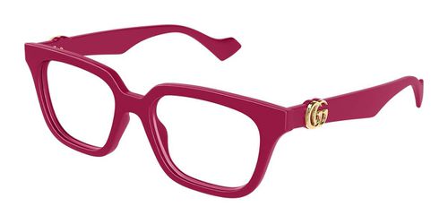 Gucci GG1536O 012 Women's Eyeglasses Red Size 53 - Blue Light Block Available