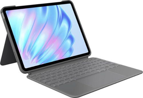 Combo Touch for iPad Air 11” with Detachable Backlit Keyboard with Kickstand - Oxford Gray