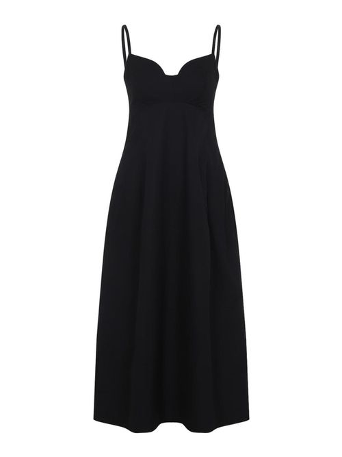 Bustier Cut Midi Dress