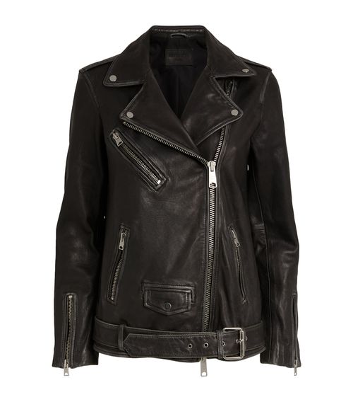 Leather Billie Biker Jacket