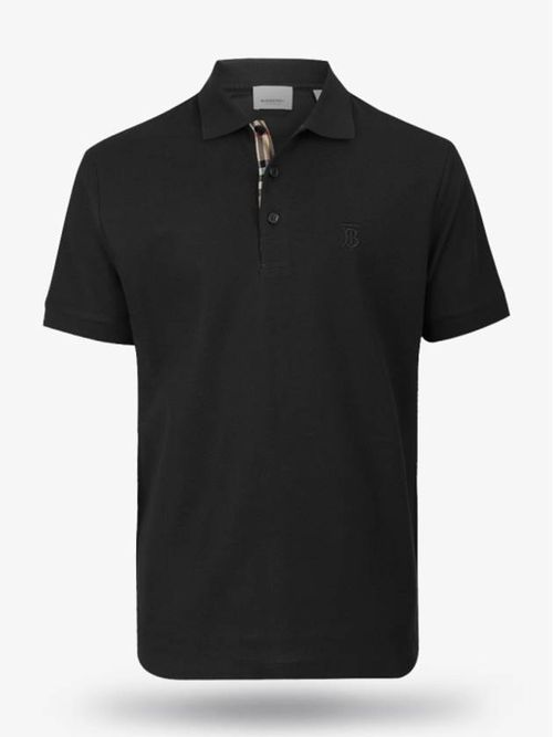 Polo Shirt Men colour Black