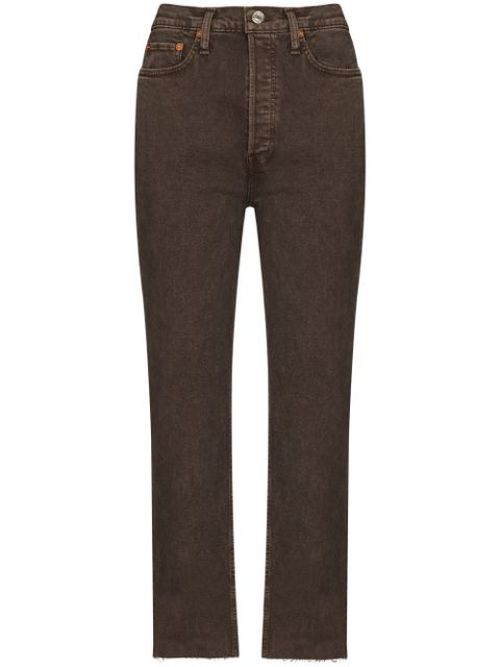 '70s Ultra High cropped jeans
