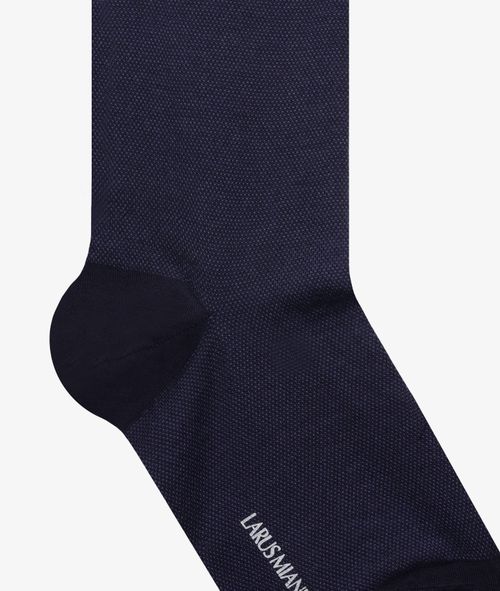 Micro Pattern Socks Brown - Men